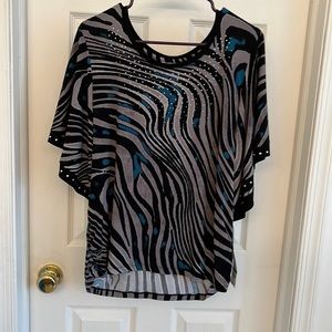 JM Collection New Womens Blouse